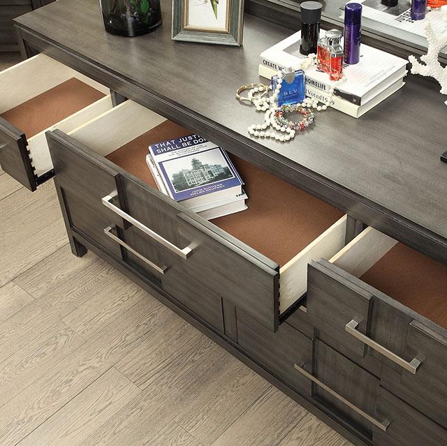 Berenice Gray Chest - Furniture Center (NY)