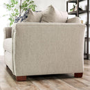 BELSIZE Sofa, Beige/Navy - Furniture Center (NY)
