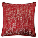 Belle Beige 20" X 20" Pillow, Beige, Multi, Purple, Red