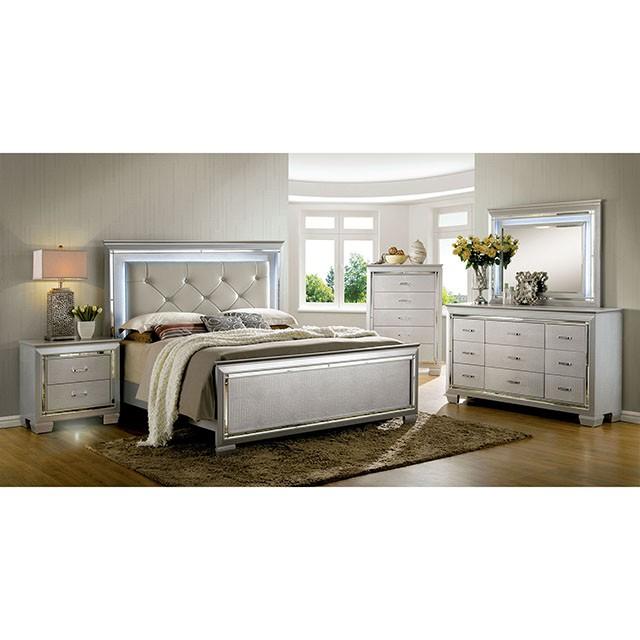BELLANOVA Silver Mirror - Furniture Center (NY)