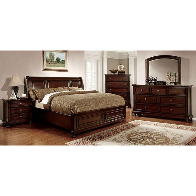 NORTHVILLE Dark Cherry Mirror - Furniture Center (NY)