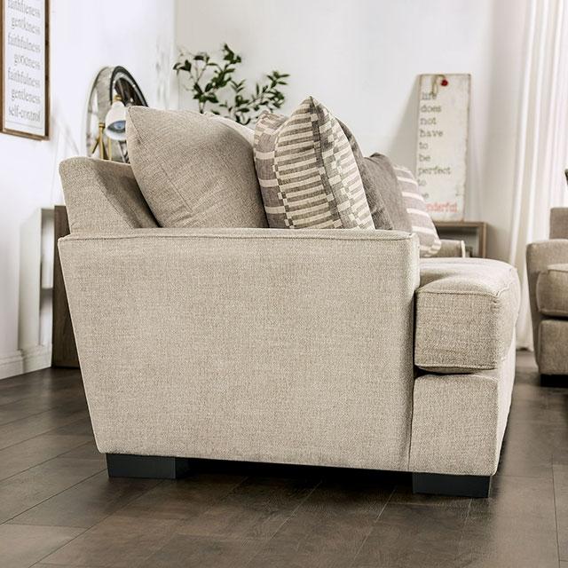 HOLBORN Sofa, Beige - Furniture Center (NY)