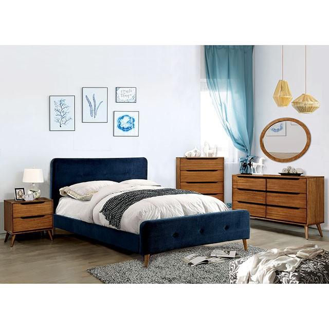 Lennart Oak Rectangular Mirror - Furniture Center (NY)