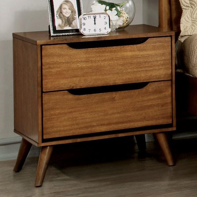 Lennart Oak Night Stand - Furniture Center (NY)