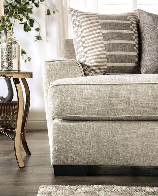 HOLBORN Sofa, Beige - Furniture Center (NY)