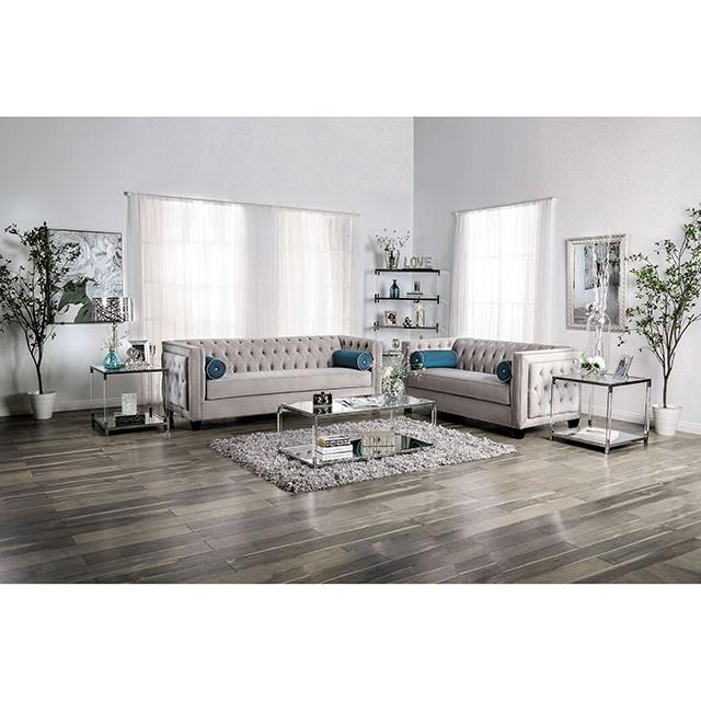 Silvan Gray Sofa - Furniture Center (NY)