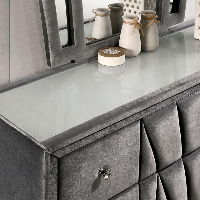 CARISSA Cal.King Bed - Furniture Center (NY)