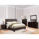 LEEROY Queen & Twin Bed Ivory & Gray - Furniture Center (NY)