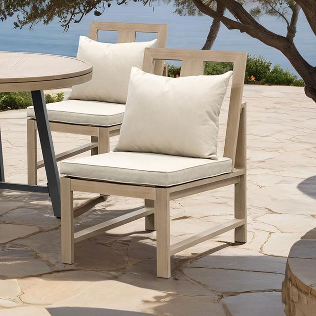 Bordeaux Armless Chair (2/CTN) - Furniture Center (NY)