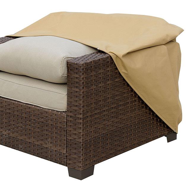 BOYLE Light Brown Dust Cover for Chair - Furniture Center (NY)