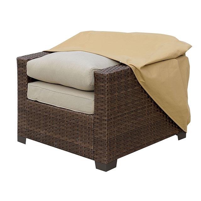 BOYLE Light Brown Dust Cover for Chair - Furniture Center (NY)