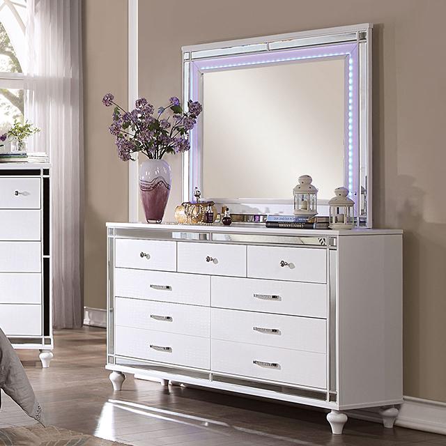 BRACHIUM Dresser, White - Furniture Center (NY)