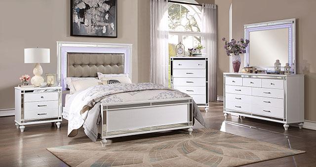 BRACHIUM Mirror, White - Furniture Center (NY)