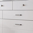 Brachium Bed White & Silver