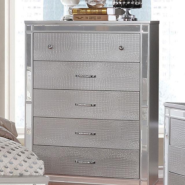 Brachium Silver Chest - Furniture Center (NY)