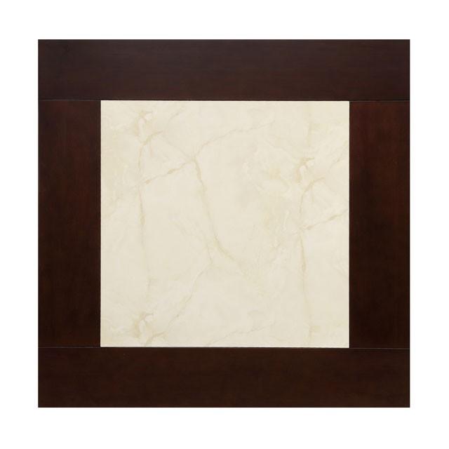 BRENT II Dark Cherry/Ivory Counter Ht. Table w/ Insert - Furniture Center (NY)