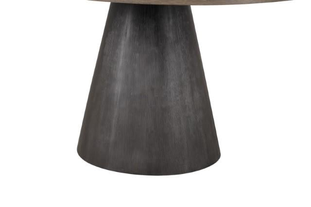 Broager 5 Pc Dining Table Set (Light Gray Caster Chairs) - Furniture Center (NY)