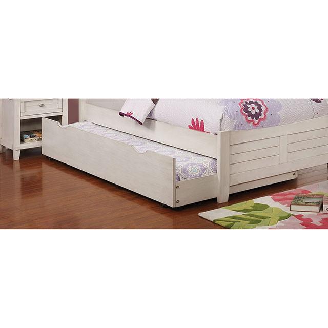 BROGAN Antique White Trundle/Drawers - Furniture Center (NY)