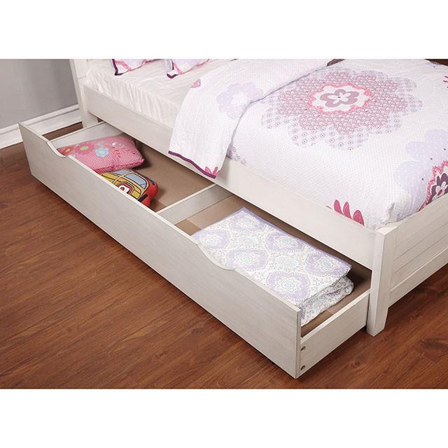 BROGAN Antique White Trundle/Drawers - Furniture Center (NY)