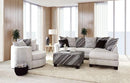 EIMEAR Swivel Chair, Off-white/Black - Furniture Center (NY)