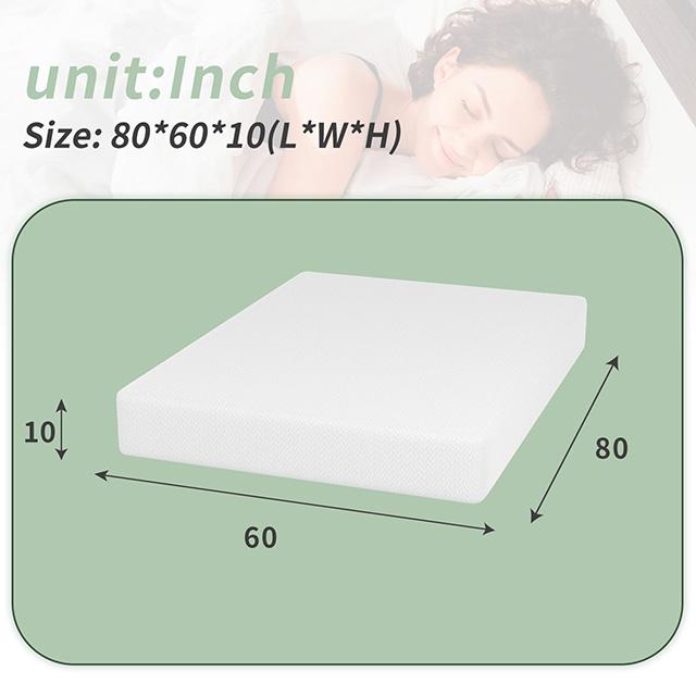Coreopsis 10" Queen Memory Foam Wave Comfort - Furniture Center (NY)