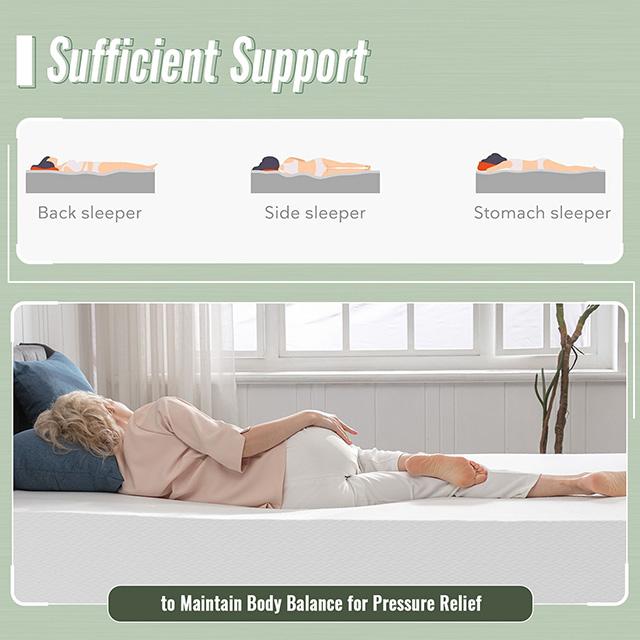 Coreopsis 10" Queen Memory Foam Wave Comfort - Furniture Center (NY)
