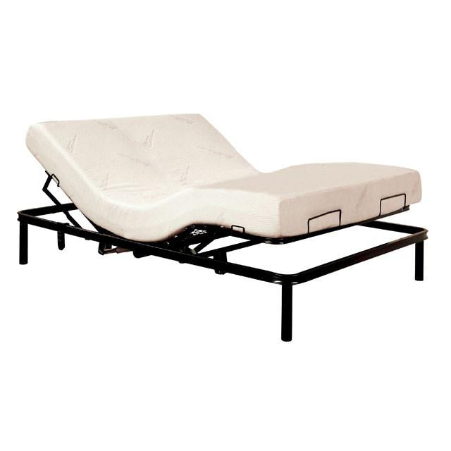 FRAMOS Black Adjustable Bed Frame - E.King - Furniture Center (NY)