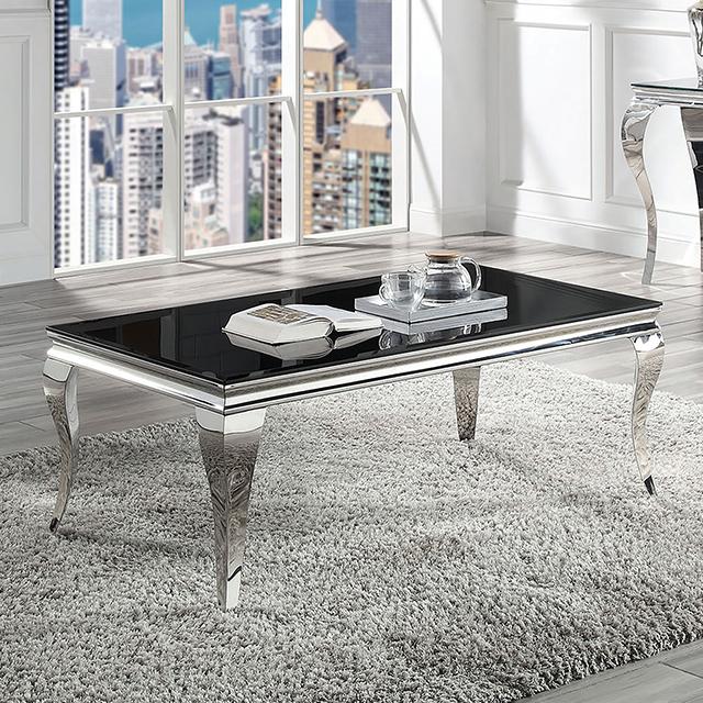 WETZIKON Coffee Table, Black - Furniture Center (NY)