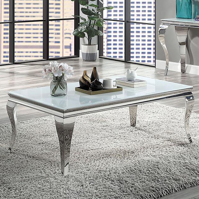 WETZIKON Coffee Table, White - Furniture Center (NY)