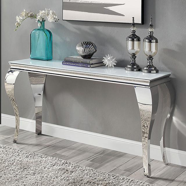 WETZIKON Sofa Table, White - Furniture Center (NY)