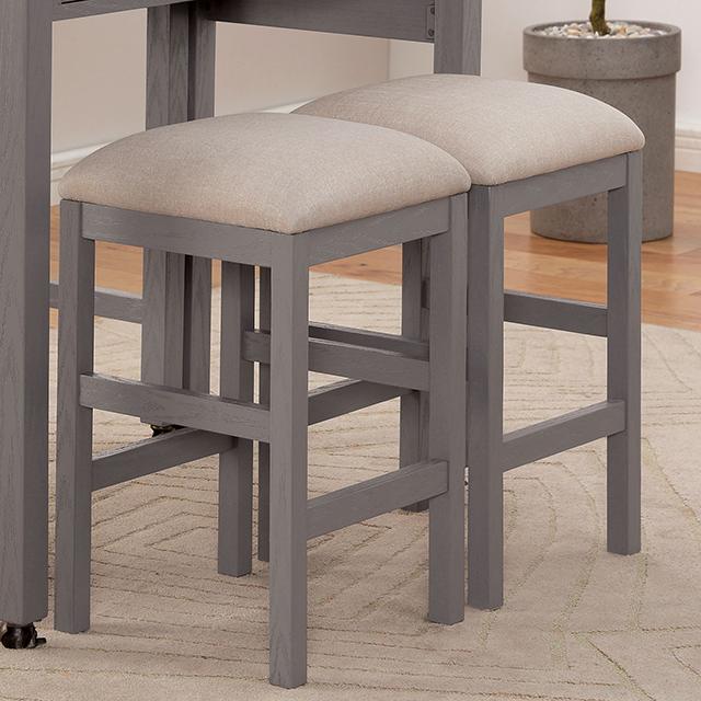 WHITEHALL Counter Ht. Stool (2/CTN) - Furniture Center (NY)
