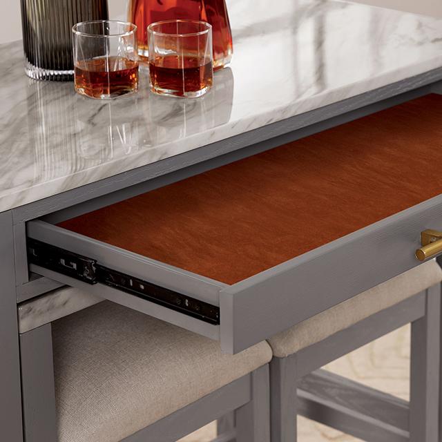 WHITEHALL Counter Ht. Table - Furniture Center (NY)