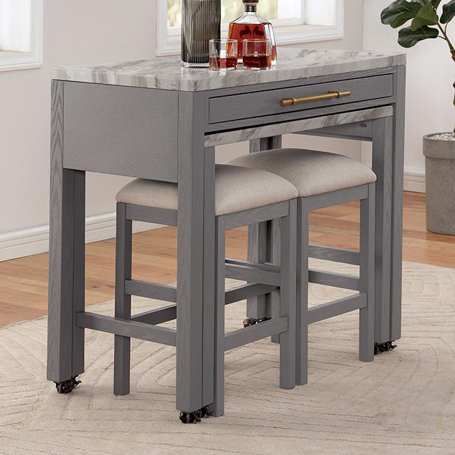 WHITEHALL Counter Ht. Table - Furniture Center (NY)