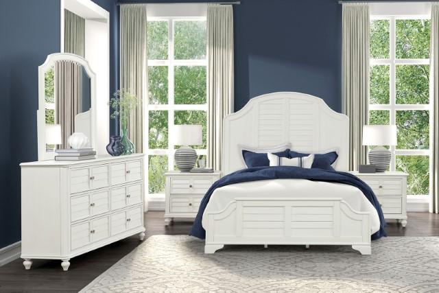Whitehaven Bed White - Furniture Center (NY)