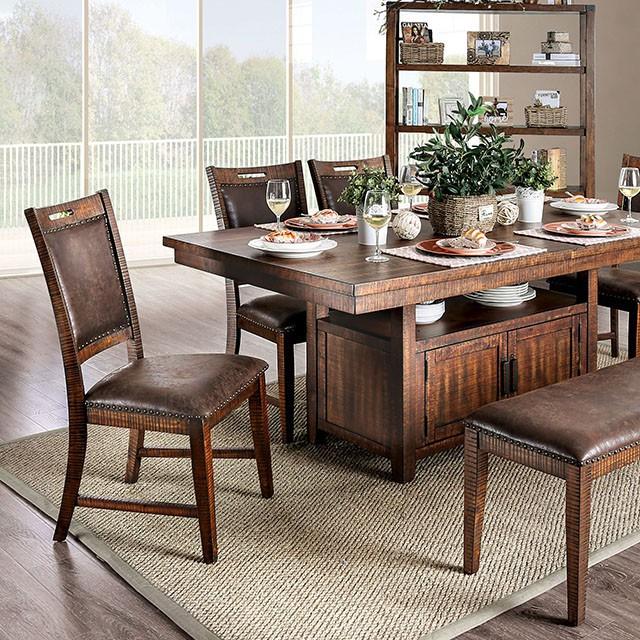 Wichita Light Walnut Dining Table - Furniture Center (NY)