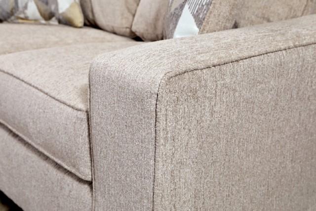 WEST ACTION Sofa, Beige - Furniture Center (NY)