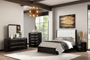 Osterley Nightstand Black - Furniture Center (NY)