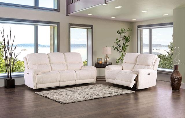 MORCOTE Power Sofa, Beige - Furniture Center (NY)