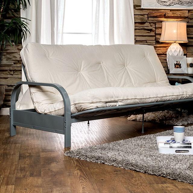KNOX White 8" White Futon Mattress - Furniture Center (NY)