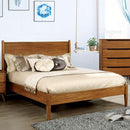 LENNART I Gray & Oak Full Twin Bed - Furniture Center (NY)