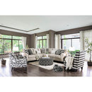 Patricia Ivory Sectional - Furniture Center (NY)