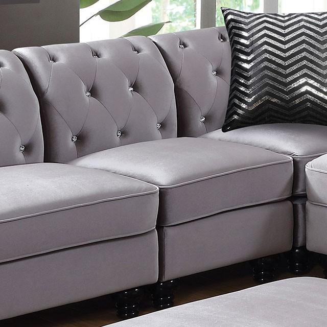 Jolanda Left Armless Chair - Furniture Center (NY)