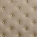 Aubree Bed Beige - Furniture Center (NY)