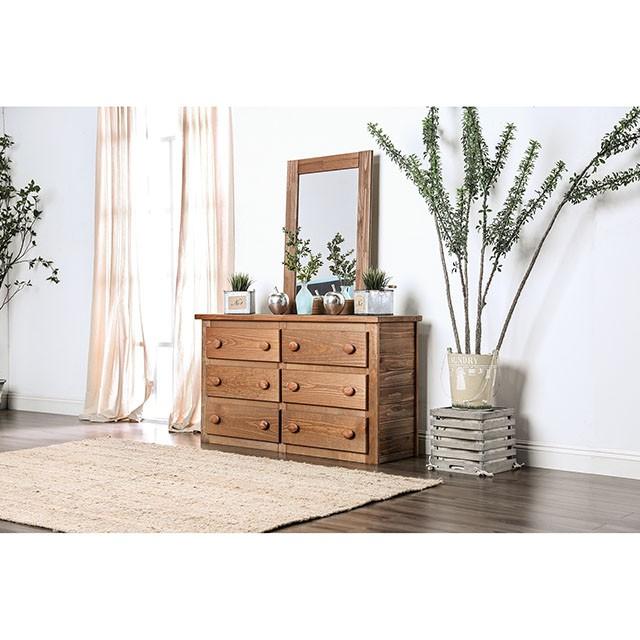 Lea Mahogany Mirror - Furniture Center (NY)