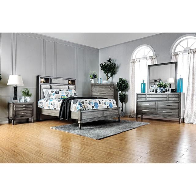 DAPHNE Gray Chest - Furniture Center (NY)
