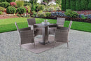 Aminta Patio Bistro Set (3 & 5 PC) - Furniture Center (NY)