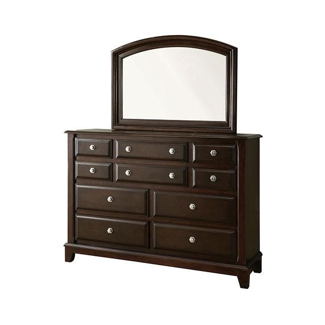 Litchville Brown Cherry Mirror - Furniture Center (NY)