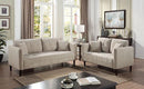 LYNDA Sofa w/ Pillows, Light Gray - Furniture Center (NY)