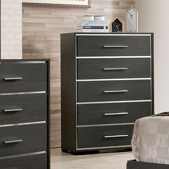 Camryn Warm Gray Chest - Furniture Center (NY)