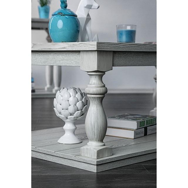 Arlington Antique White Coffee Table - Furniture Center (NY)